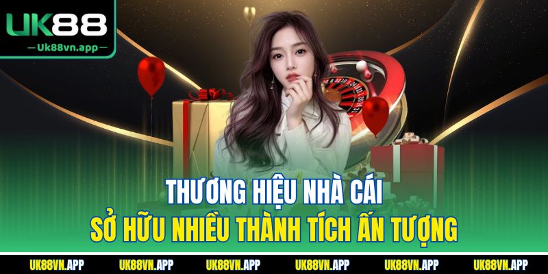 Thương hiệu nhà cái sở hữu nhiều thành tích ấn tượng